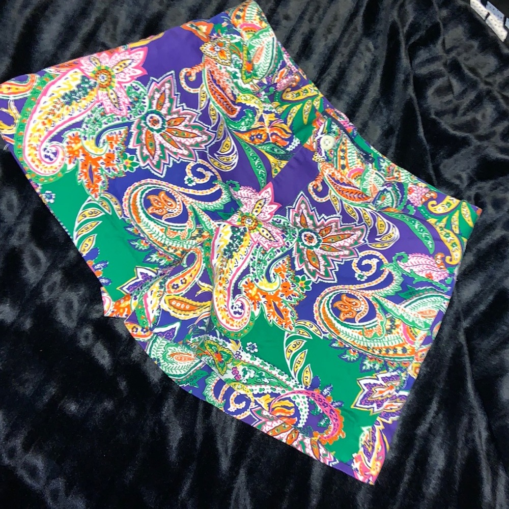 Ralph Lauren floral paisley shorts 4